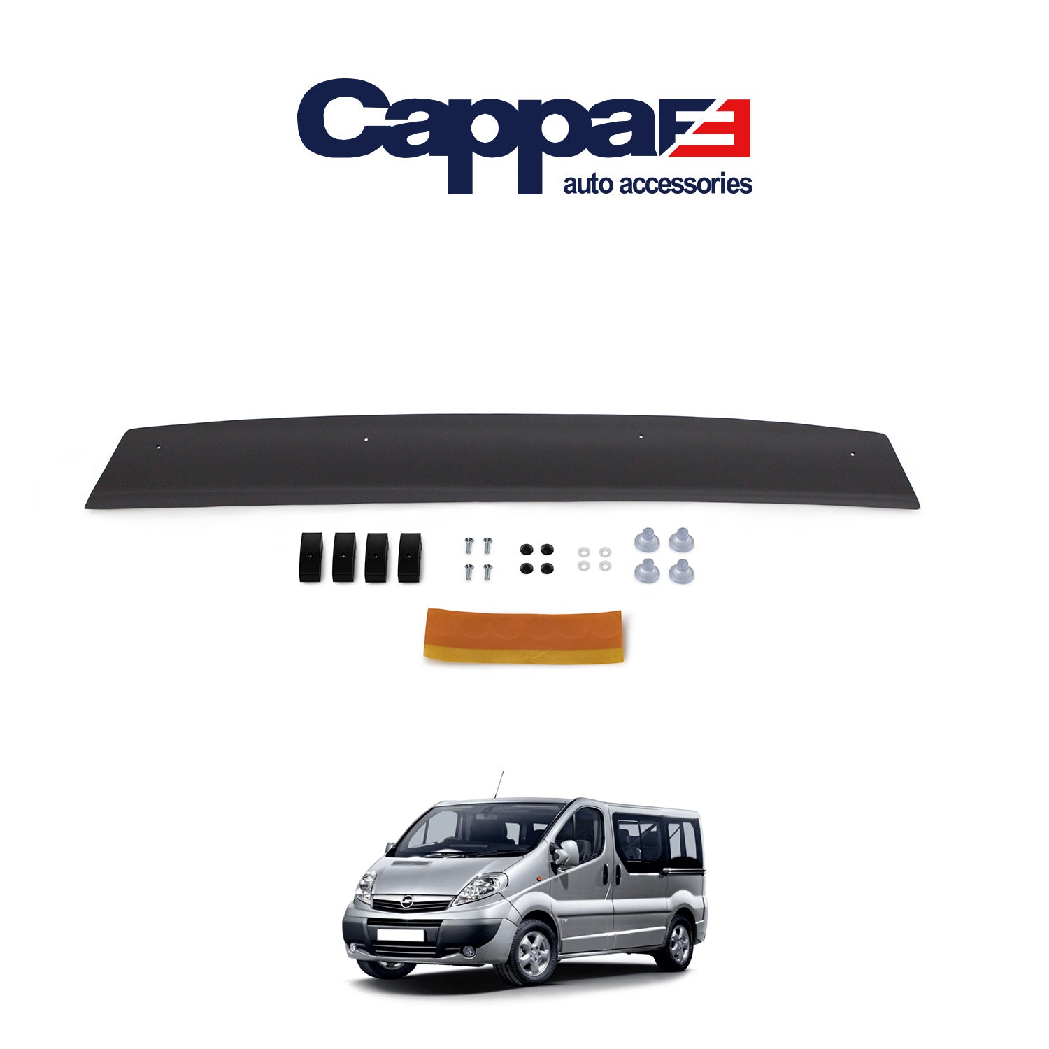 OPEL VIVARO A (SHORT VERSION) HOOD DEFLECTOR 2001 - 2013